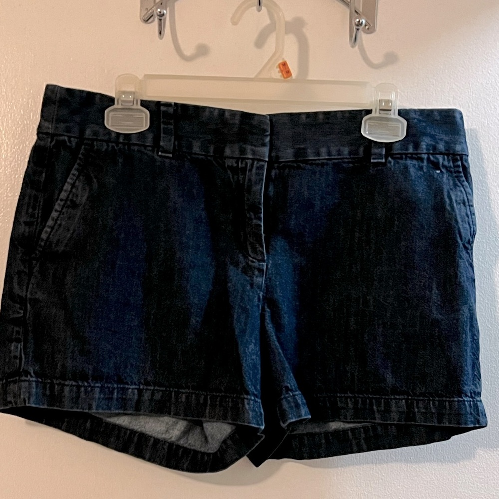 Loft Outlet Denim Trouser shorts Size 8